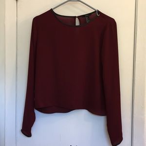 Cropped blouse